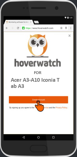 Sms Tracker Windows Phone for Acer A3-A10 Iconia Tab A3