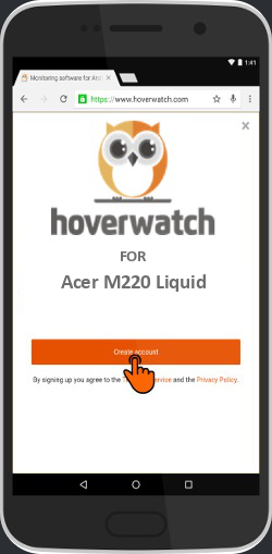 Keylogger .Apk for Acer M220 Liquid