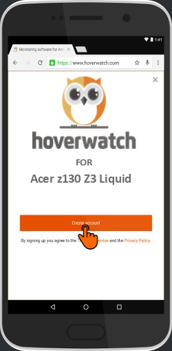 Free Keylogger Email Report for Acer Z130 Z3 Liquid