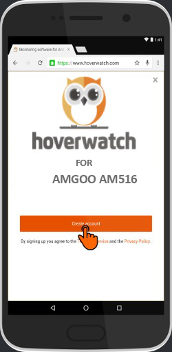 Call Sms Tracker for AMGOO AM516