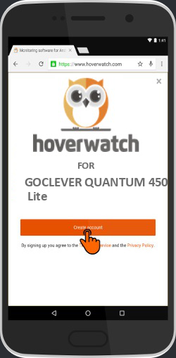 Spyphone for GOCLEVER QUANTUM 450 Lite