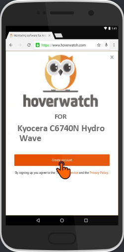 Facebook Spy for Kyocera C6740N Hydro Wave