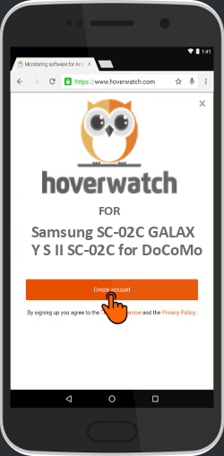 Uninstall Mobile Tracker Android for Samsung SC-02C GALAXY S II SC-02C for DoCoMo