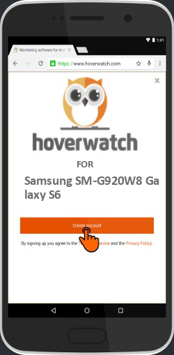 Keylogger No Android for Samsung SM-G920W8 Galaxy S6