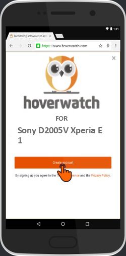Cell Tracker Spy App for Sony D2005V Xperia E1