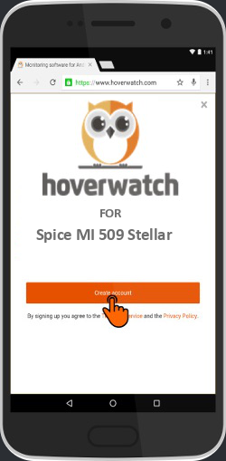 Free Hidden Sms Tracker for Spice MI 509 Stellar